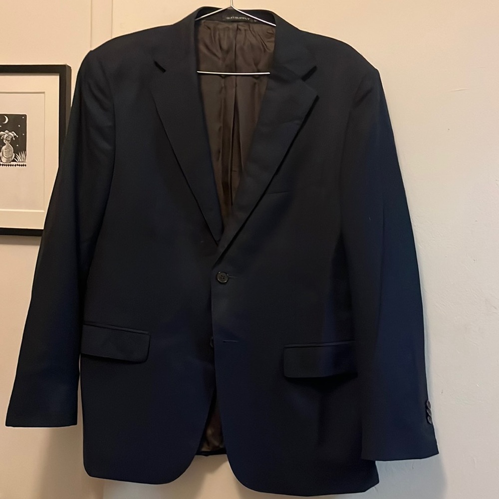 Suit Supply Navy Suit Jacket